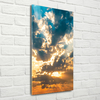 Print on acrylic Clouds in the sky