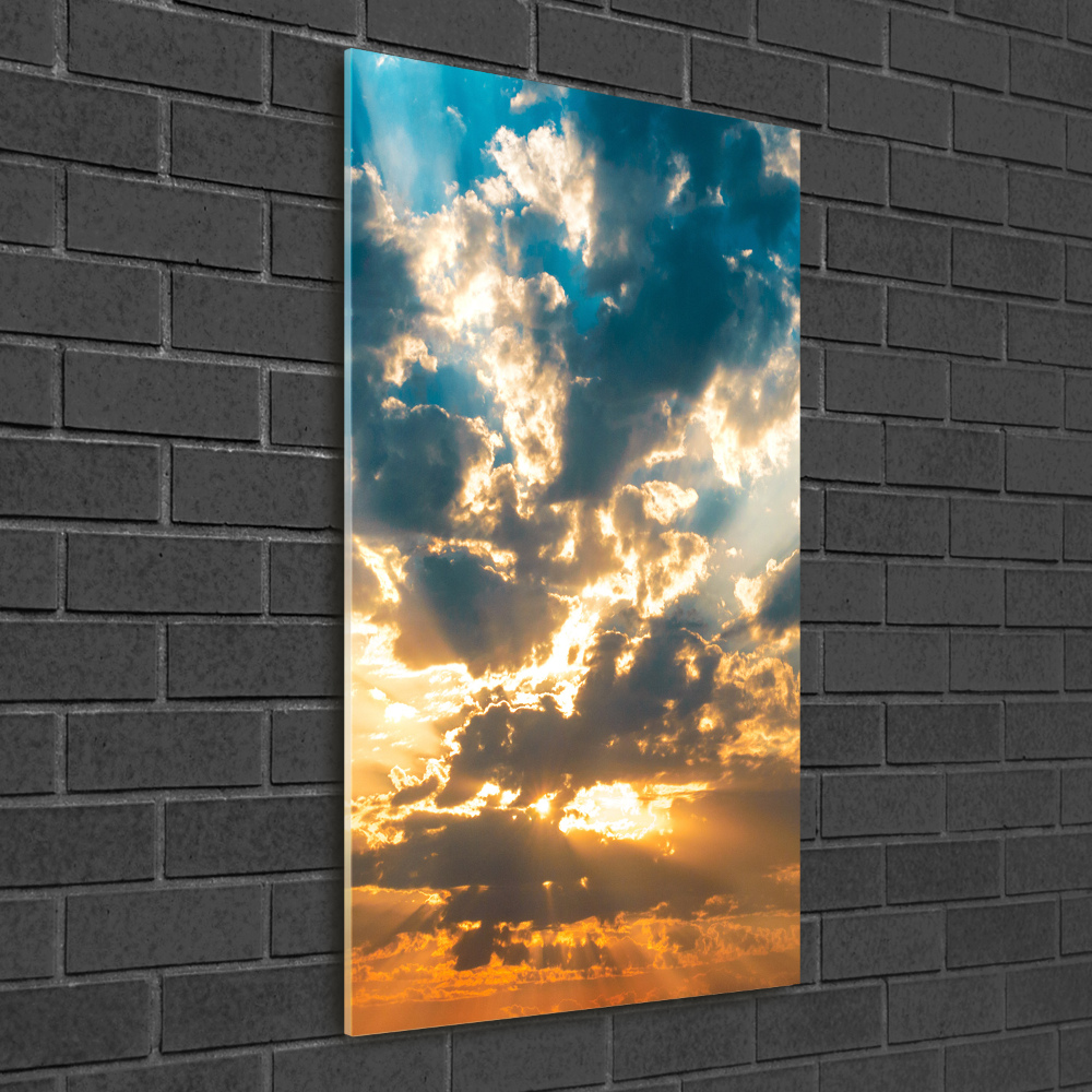 Print on acrylic Clouds in the sky