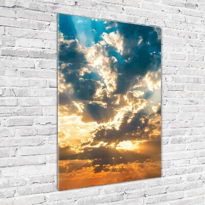 Print on acrylic Clouds in the sky