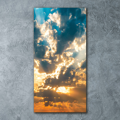 Print on acrylic Clouds in the sky