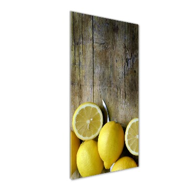 Acrylic print Lemons