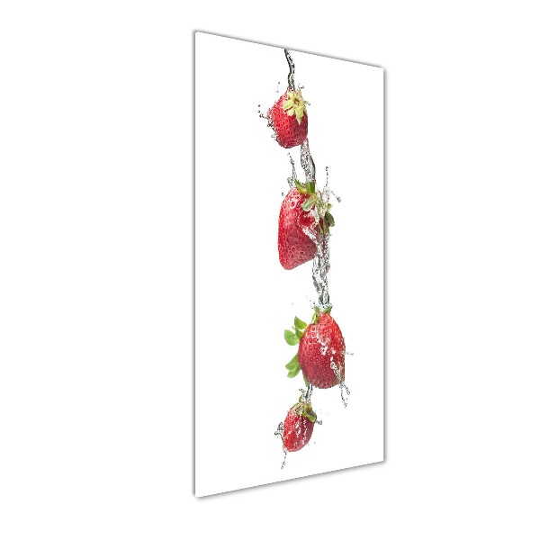 Print on acrylic glass Strawberries