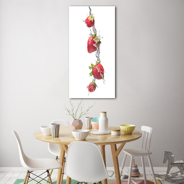 Print on acrylic glass Strawberries