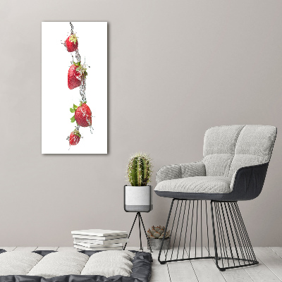 Print on acrylic glass Strawberries