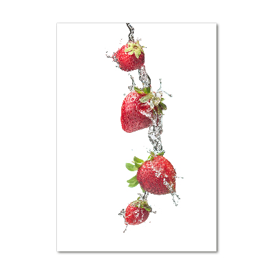 Print on acrylic glass Strawberries