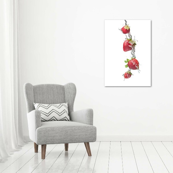 Print on acrylic glass Strawberries