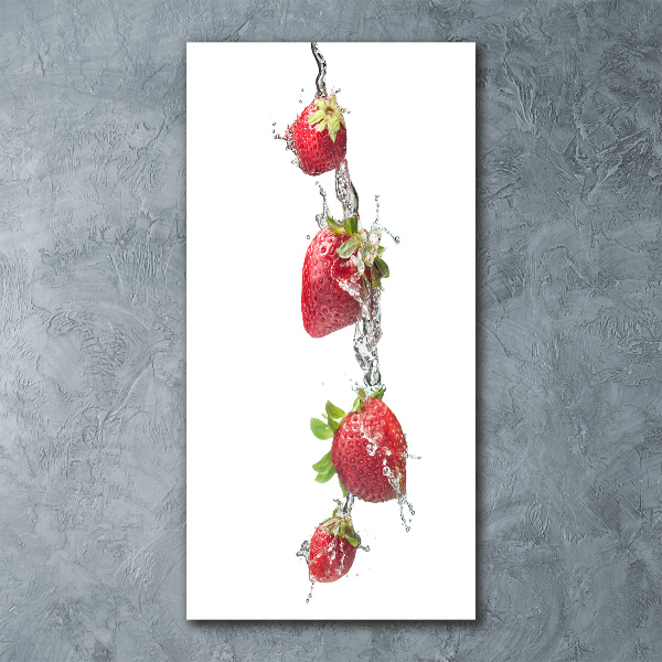 Print on acrylic glass Strawberries