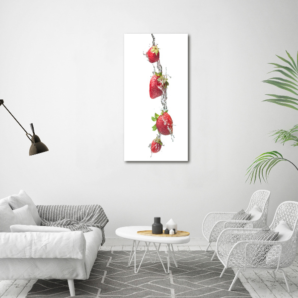 Print on acrylic glass Strawberries