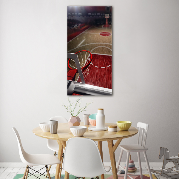 Print on acrylic Basketball field