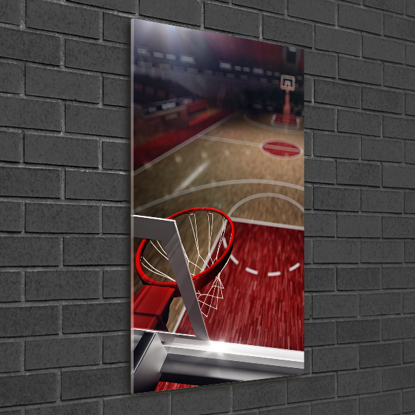 Print on acrylic Basketball field