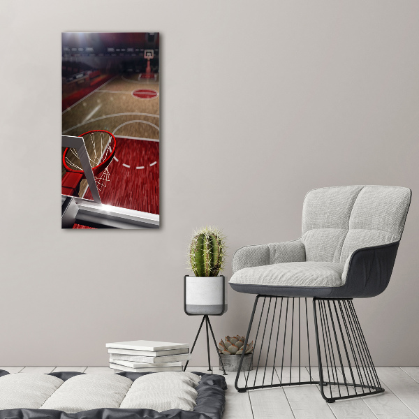 Print on acrylic Basketball field