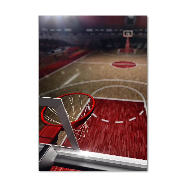 Print on acrylic Basketball field