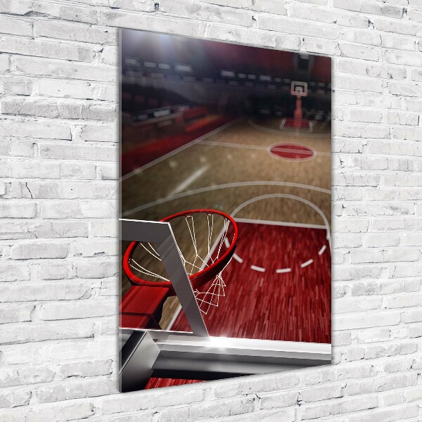 Print on acrylic Basketball field