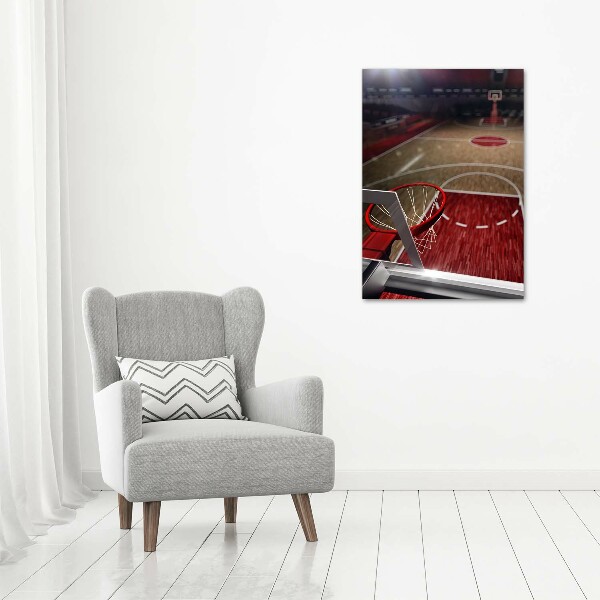 Print on acrylic Basketball field