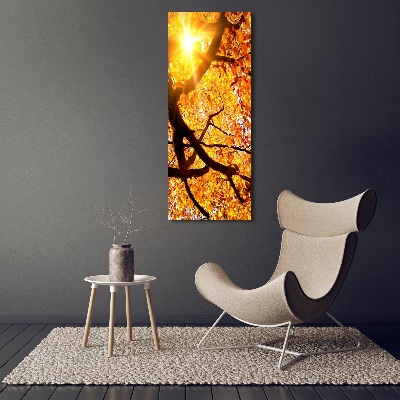 Print on acrylic Autumn tree