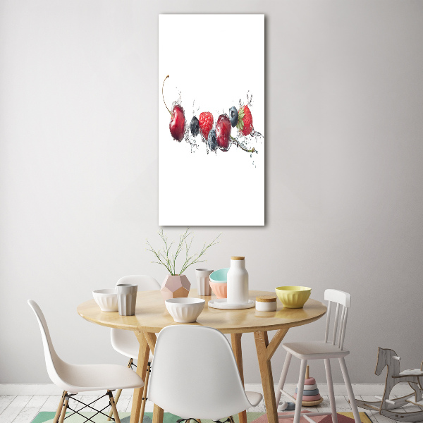 Print on acrylic glass Forest fruits