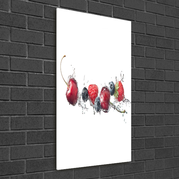 Print on acrylic glass Forest fruits