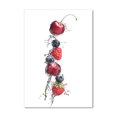 Print on acrylic glass Forest fruits