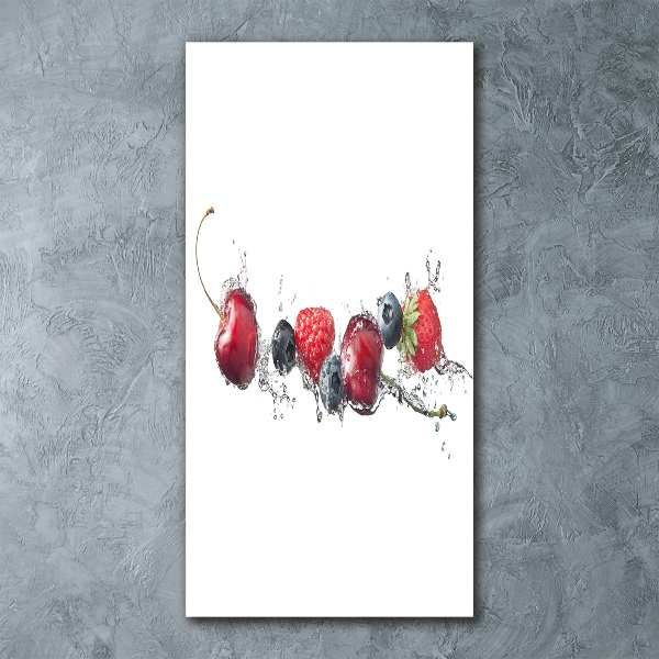 Print on acrylic glass Forest fruits