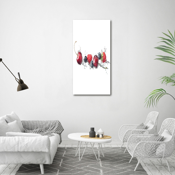 Print on acrylic glass Forest fruits