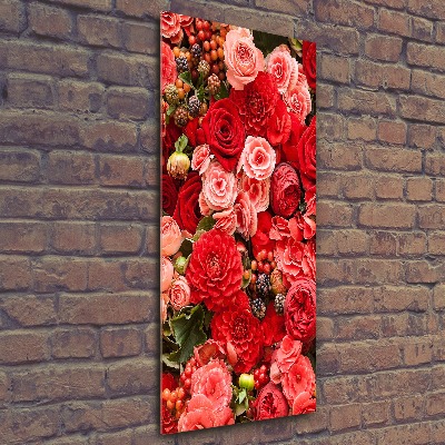 Acrylic print Bouquet of flowers