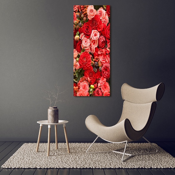 Acrylic print Bouquet of flowers