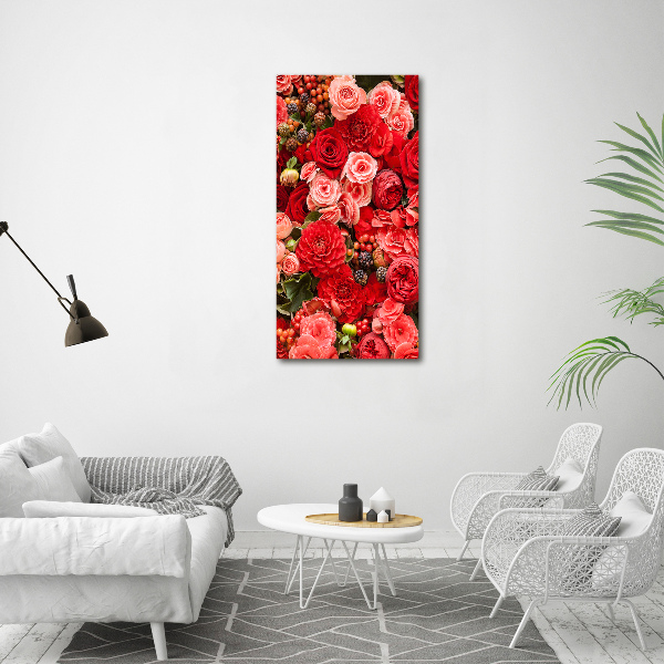 Acrylic print Bouquet of flowers