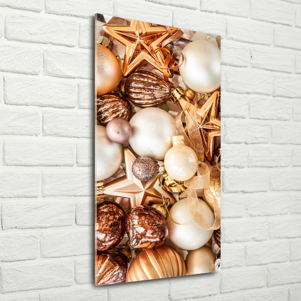 Print on acrylic glass Christmas decorations