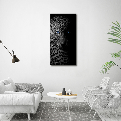 Wall art acrylic leopard