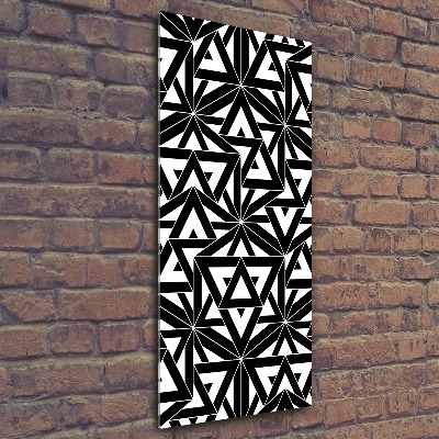 Print on acrylic Geometric background