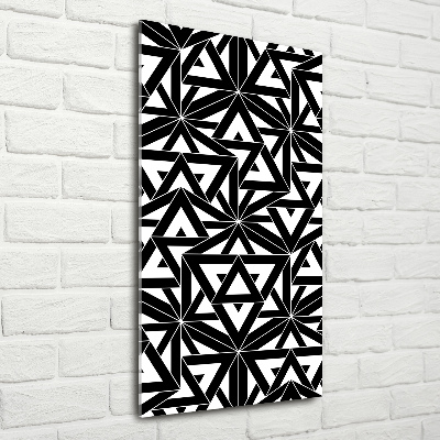 Print on acrylic Geometric background