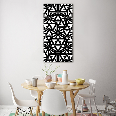 Print on acrylic Geometric background