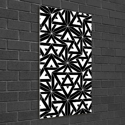 Print on acrylic Geometric background