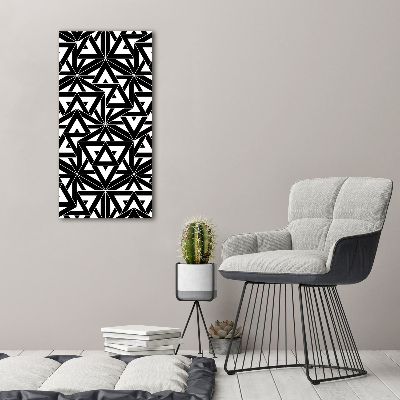 Print on acrylic Geometric background