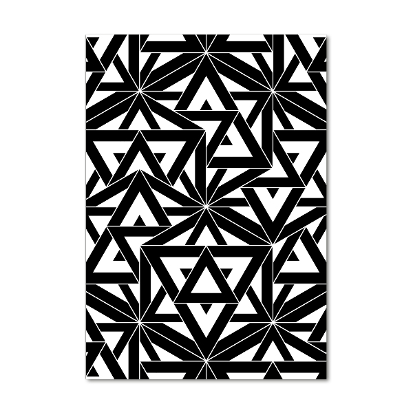 Print on acrylic Geometric background