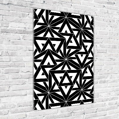 Print on acrylic Geometric background