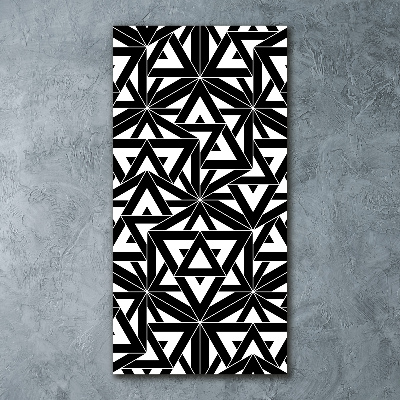 Print on acrylic Geometric background