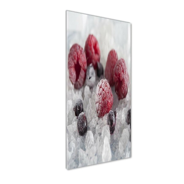 Acrylic print Frozen fruit