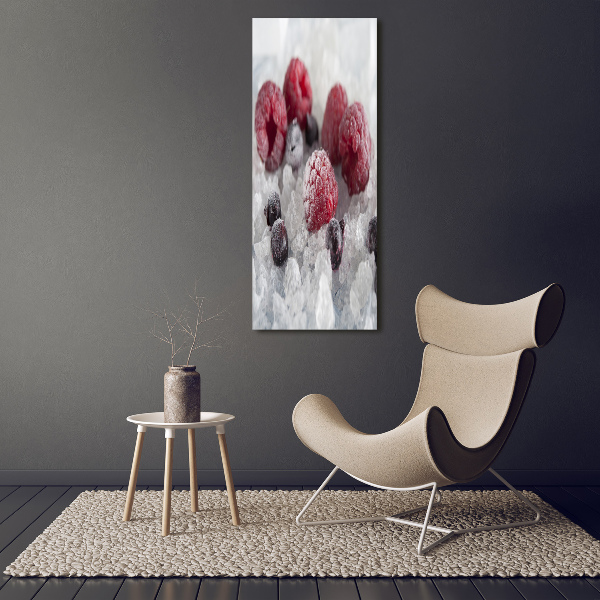 Acrylic print Frozen fruit