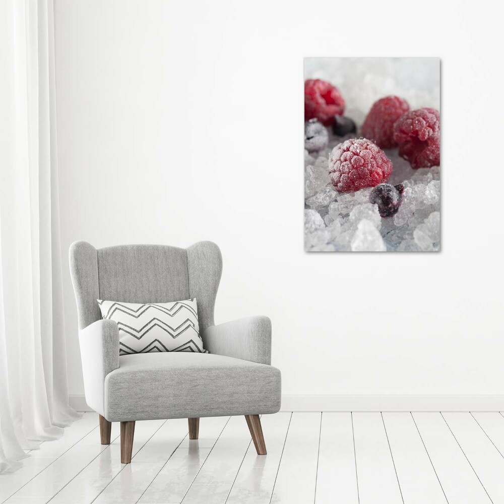 Acrylic print Frozen fruit