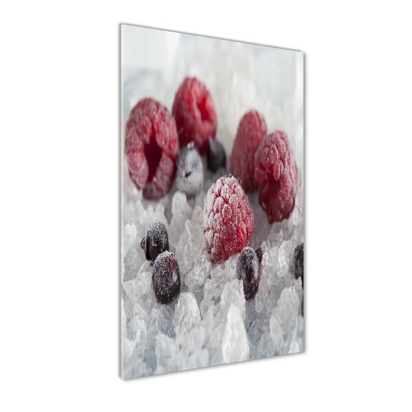 Acrylic print Frozen fruit