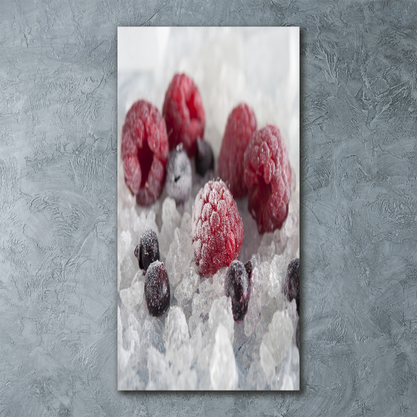 Acrylic print Frozen fruit