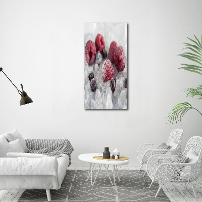 Acrylic print Frozen fruit