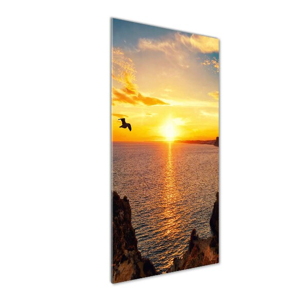 Wall art acrylic Sunset sea