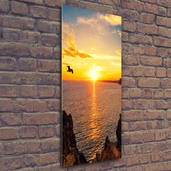 Wall art acrylic Sunset sea