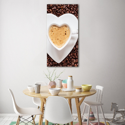 Acrylic print Cup of coffee