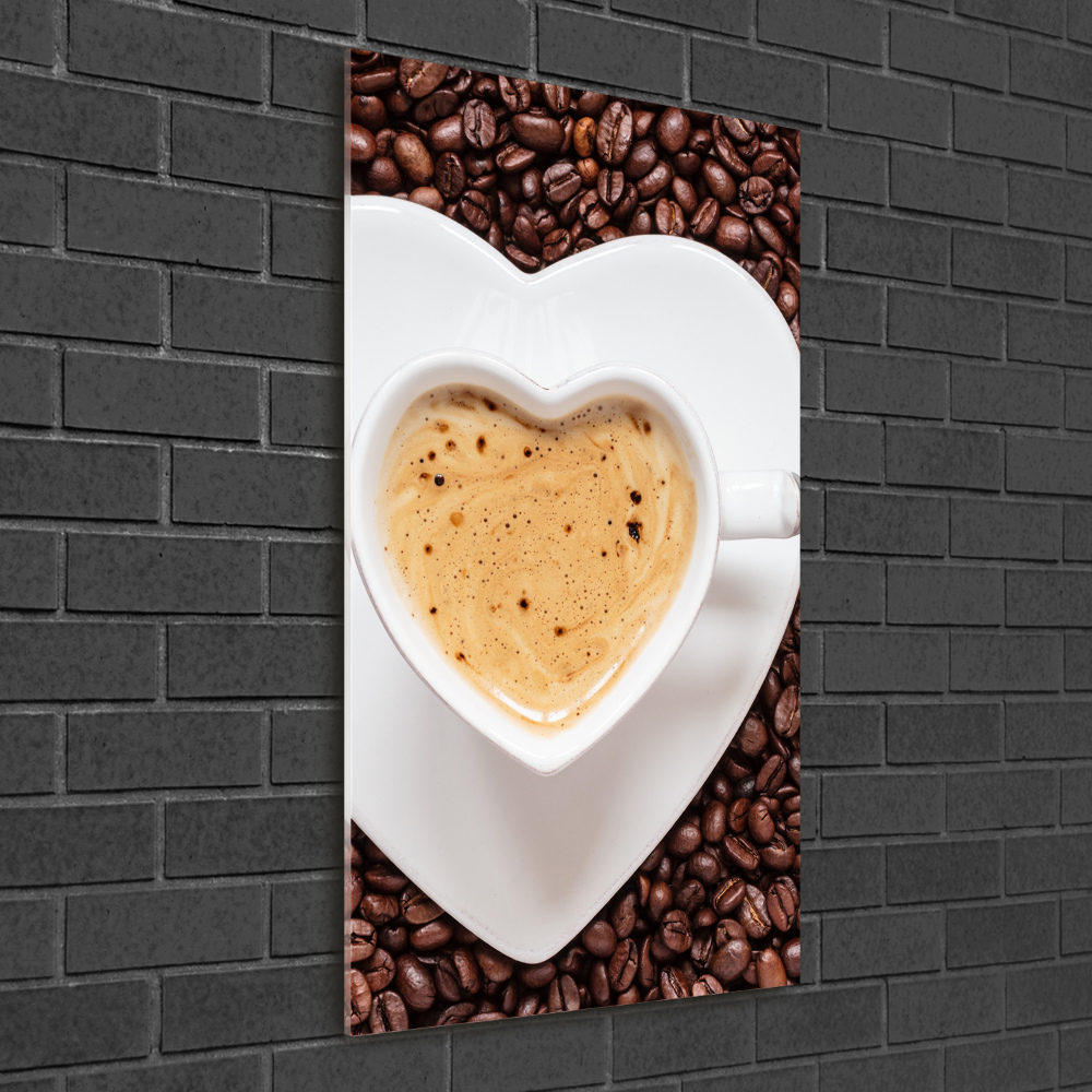 Acrylic print Cup of coffee