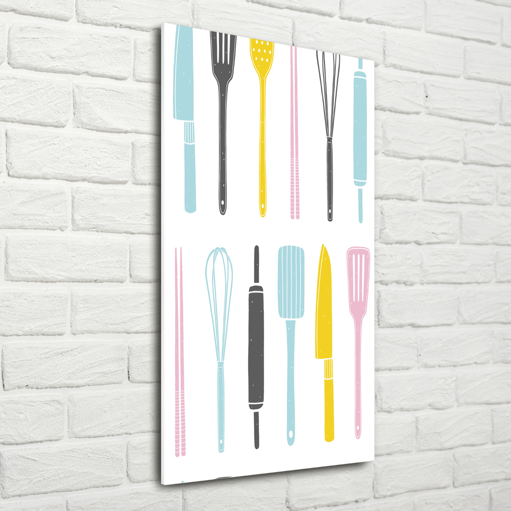 Acrylic print Kitchen tools