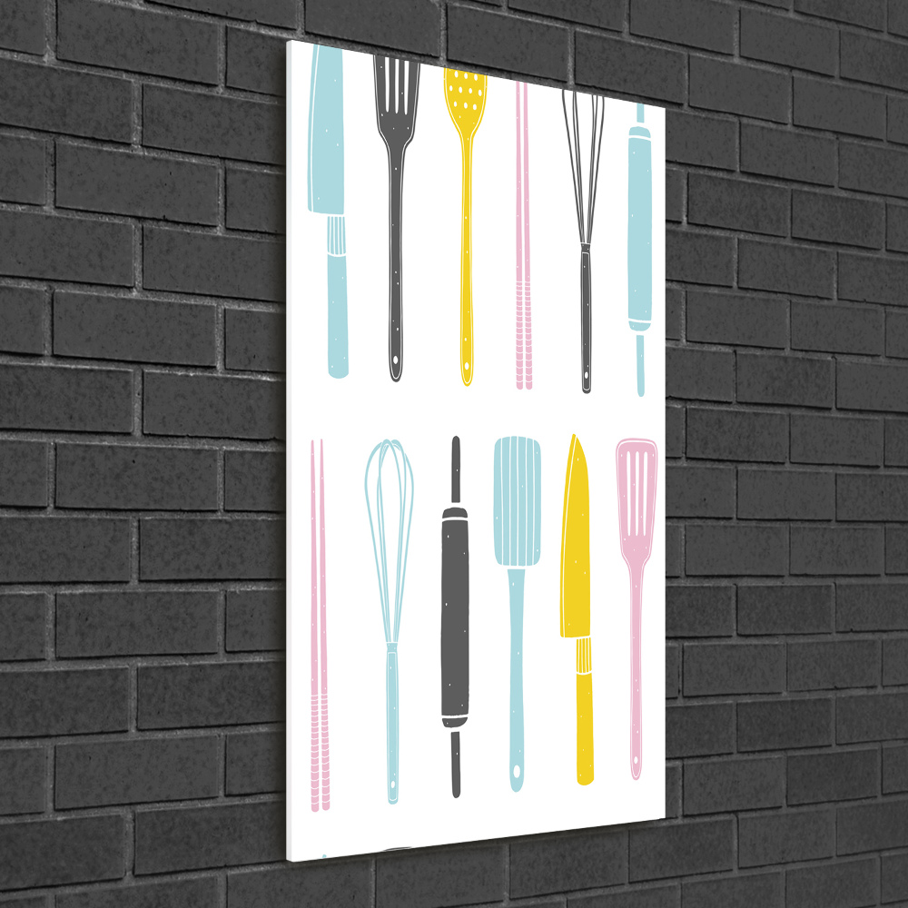 Acrylic print Kitchen tools