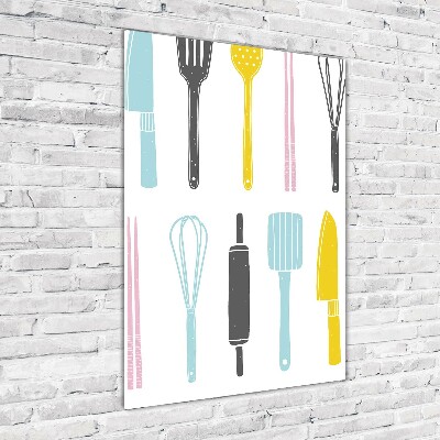 Acrylic print Kitchen tools